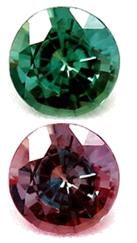 0.15 carat GREEN Round Alexandrite (1)