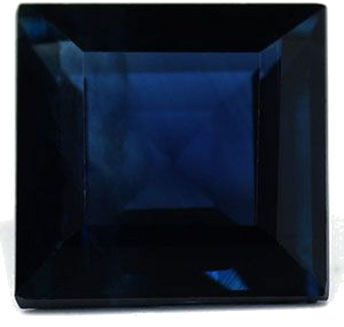 0.91 carat BLUE Square Safyras (1)