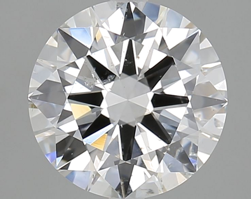 2.5 carat F-SI2 Excellent cut Natūralus Round Deimantas (1)