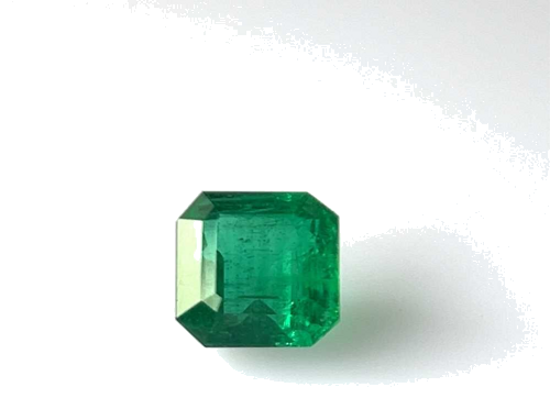 4.06 carat GREEN Asscher Smaragdas (1)