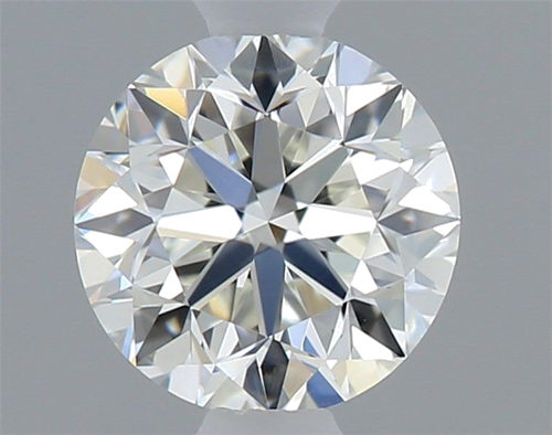 0.5 carat I-VVS1 Very Good cut Natūralus Round Deimantas (1)