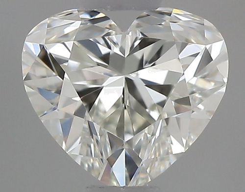 0.5 carat J-VS2 Natūralus Heart Deimantas (1)