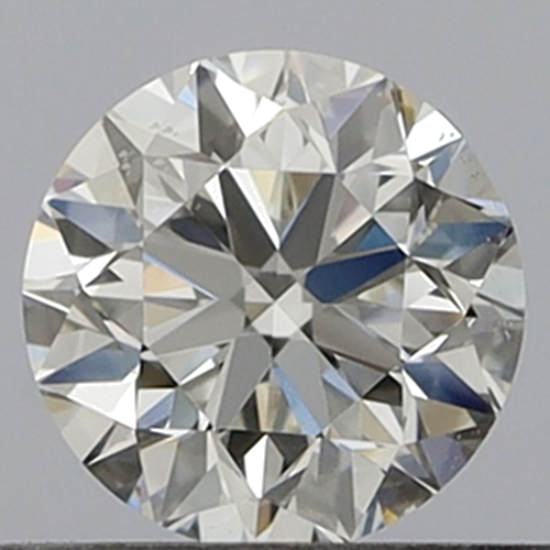 0.5 carat F-SI1 Very Good cut Natūralus Round Deimantas (1)
