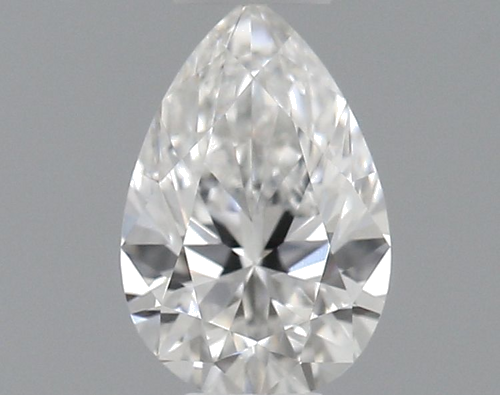0.25 carat F-VS1 Natūralus Pear Deimantas (1)