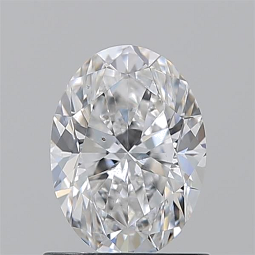1.01 carat D-SI1 Natūralus Oval Deimantas (1)