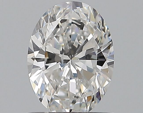 0.7 carat E-SI2 Natūralus Oval Deimantas (1)
