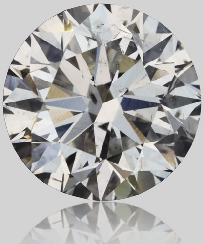 1.02 carat H-SI2 Very Good cut Natūralus Round Deimantas (1)