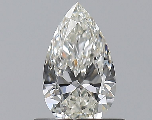 0.5 carat H-VS1 Natūralus Pear Deimantas (1)