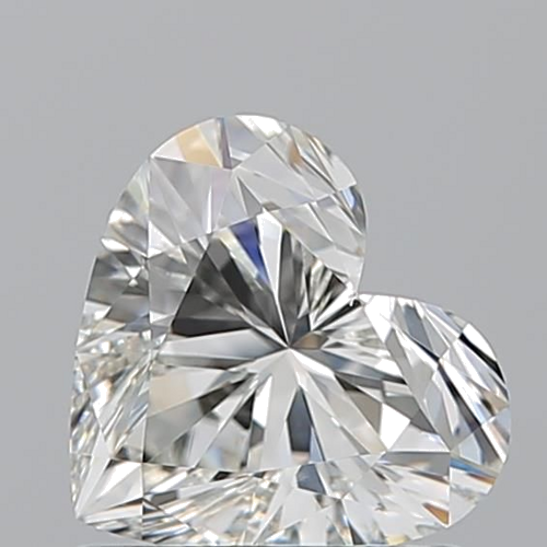 1.01 carat I-VS2 Natūralus Heart Deimantas (1)