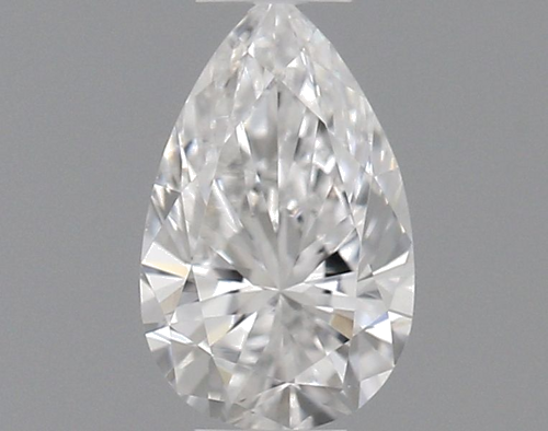 0.26 carat E-VVS2 Natūralus Pear Deimantas (1)