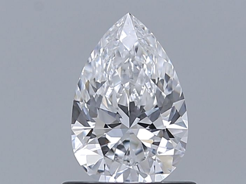 0.7 carat D-VVS1 Natūralus Pear Deimantas (1)