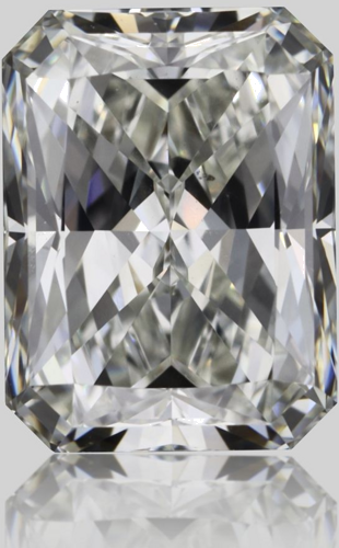 1.21 carat I-VS2 Natūralus Radiant Deimantas (1)