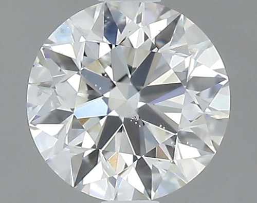0.56 carat H-SI1 Excellent cut Natūralus Round Deimantas (1)