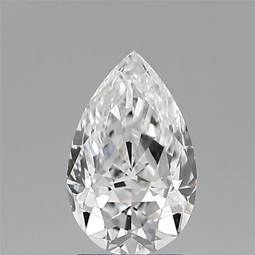 1.5 carat F-VVS2 Natūralus Pear Deimantas (1)