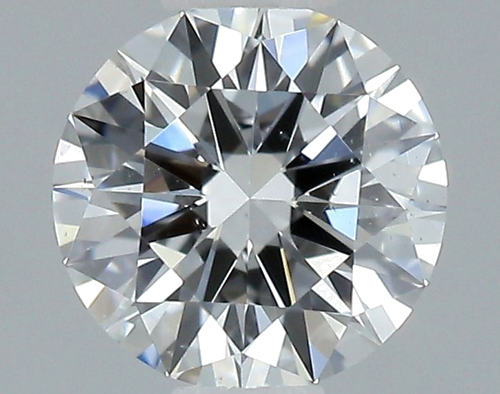 0.51 carat F-SI1 Excellent cut Natūralus Round Deimantas (1)