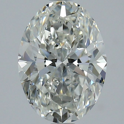3.01 carat I-SI2 Natūralus Oval Deimantas (1)