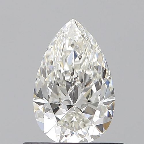 0.58 carat H-VS1 Natūralus Pear Deimantas (1)