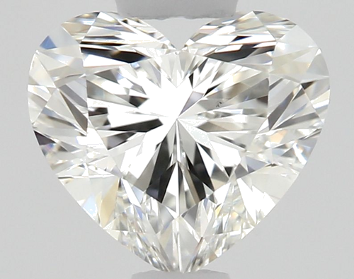 0.52 carat H-VS1 Natūralus Heart Deimantas (1)