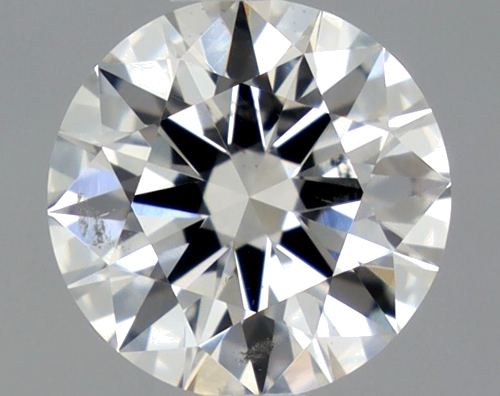 0.9 carat G-SI2 Excellent cut Natūralus Round Deimantas (1)