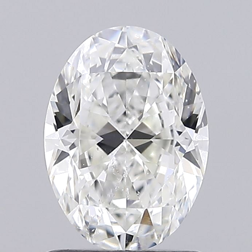 1.3 carat I-SI2 Natūralus Oval Deimantas (1)