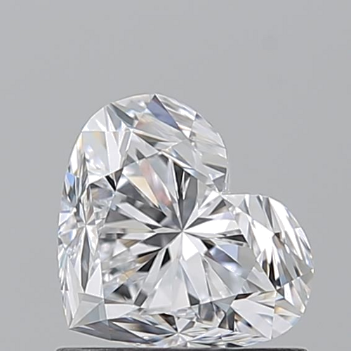1.0 carat D-VS1 Natūralus Heart Deimantas (1)