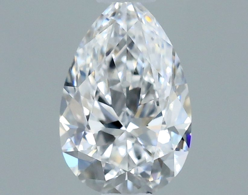 0.33 carat D-VS1 Natūralus Pear Deimantas (1)