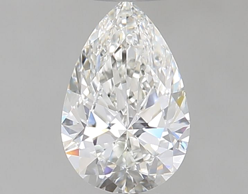 0.44 carat G-VVS1 Natūralus Pear Deimantas (1)