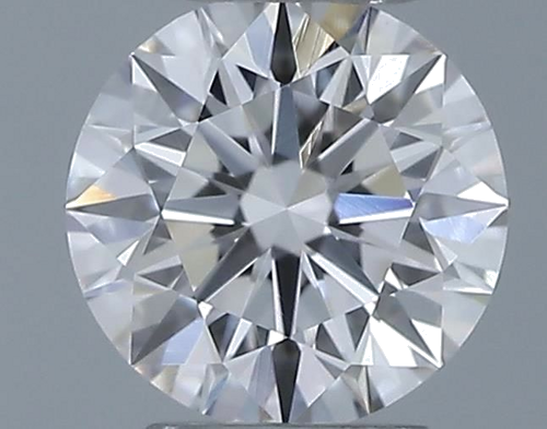 0.42 carat F-VVS2 Excellent cut Natūralus Round Deimantas (1)