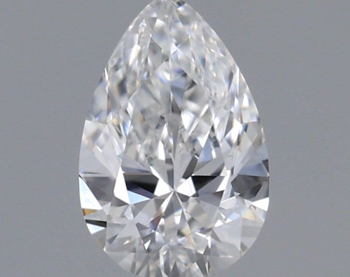 0.3 carat E-VVS1 Natūralus Pear Deimantas (1)
