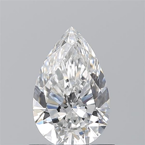 0.7 carat E-VVS1 Natūralus Pear Deimantas (1)