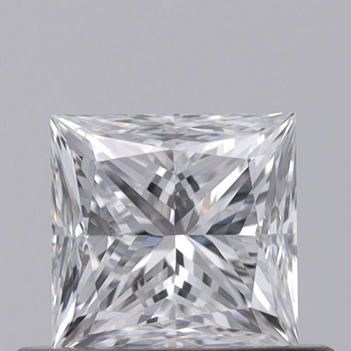 0.5 carat D-VS1 Natūralus Princess Deimantas (1)