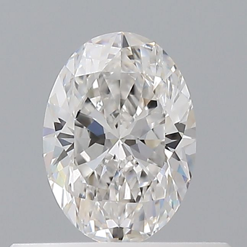 0.4 carat F-VVS1 Natūralus Oval Deimantas (1)