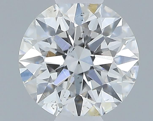 0.37 carat F-SI2 Excellent cut Natūralus Round Deimantas (1)