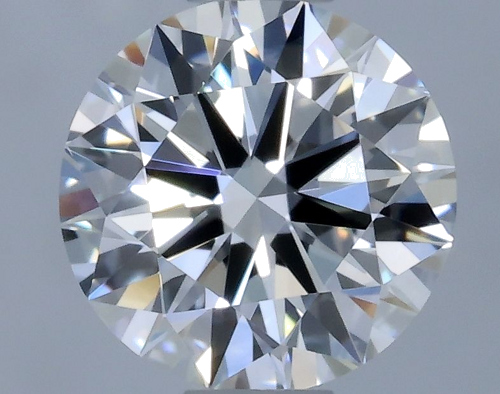 0.59 carat F-VVS1 Excellent cut Natūralus Round Deimantas (1)