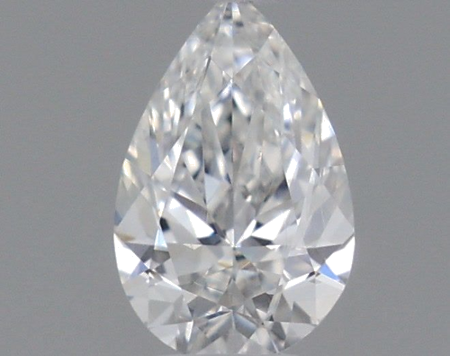 0.18 carat F-SI1 Natūralus Pear Deimantas (1)