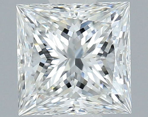 0.8 carat F-FL Natūralus Princess Deimantas (1)