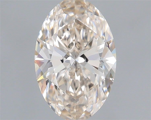 0.52 carat K-VS1 Natūralus Oval Deimantas (1)