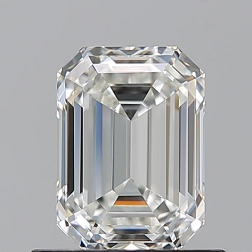 0.9 carat I-VVS2 Natūralus Emerald Deimantas (1)