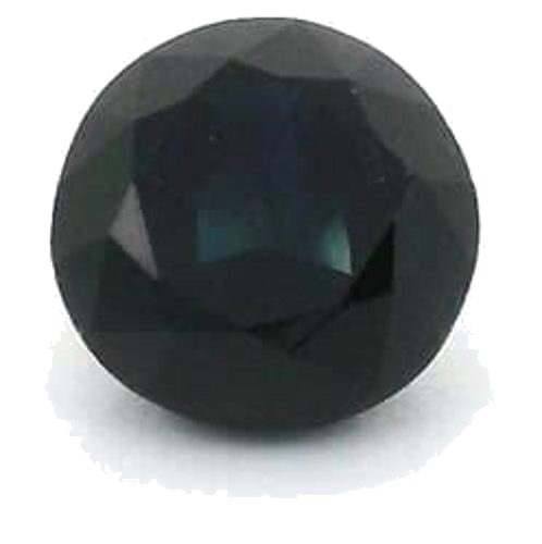 0.62 carat BLUE Round Safyras (1)