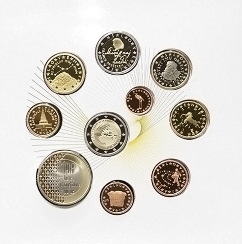 2018 Slovenia Euro coin BU set (2)