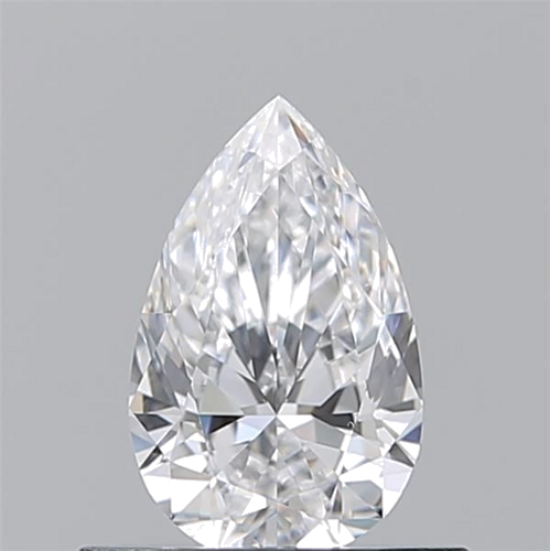0.51 carat D-VVS1 Natūralus Pear Deimantas (1)