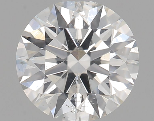 0.62 carat G-SI2 Excellent cut Natūralus Round Deimantas (1)