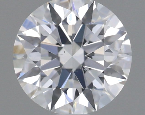 0.36 carat F-SI1 Excellent cut Natūralus Round Deimantas (1)