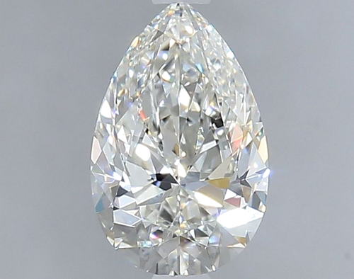 0.9 carat H-VVS1 Natūralus Pear Deimantas (1)
