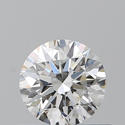 0.51 carat H-SI1 Excellent cut Natūralus Round Deimantas (1)