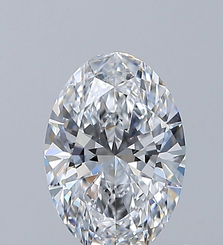 0.71 carat D-VS1 Natūralus Oval Deimantas (1)