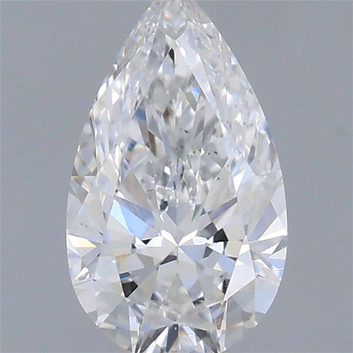 0.4 carat E-VS2 Natūralus Pear Deimantas (1)