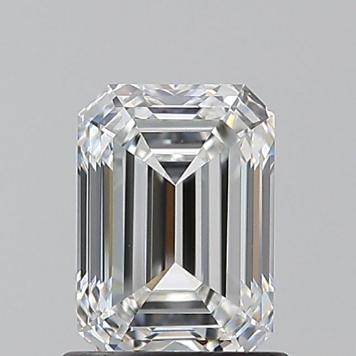 1.01 carat F-VVS1 Natūralus Emerald Deimantas (1)