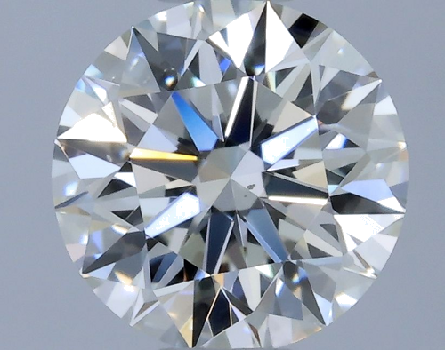 0.57 carat I-VS2 Excellent cut Natūralus Round Deimantas (1)