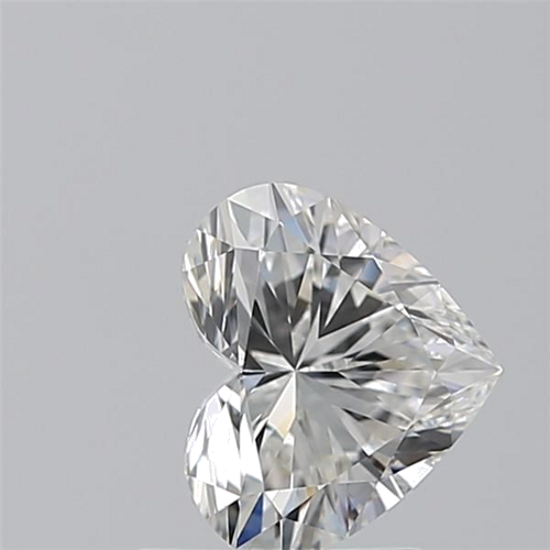1.01 carat G-VVS2 Natūralus Heart Deimantas (1)